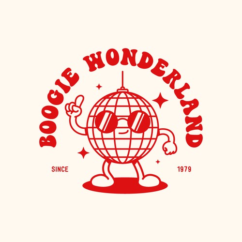 Line illustration with the title 'Celebrate music and design - illustrate iconic song titles'