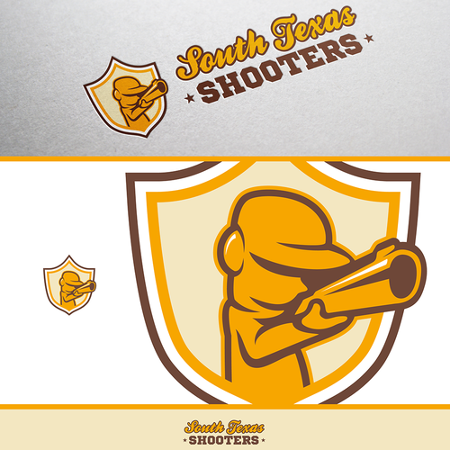 Illusion design with the title 'Logo for Shooting Club'