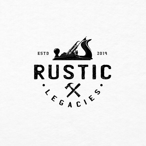 Carpentry design with the title 'Construction and custom woodworking company seeks vintage logo!'