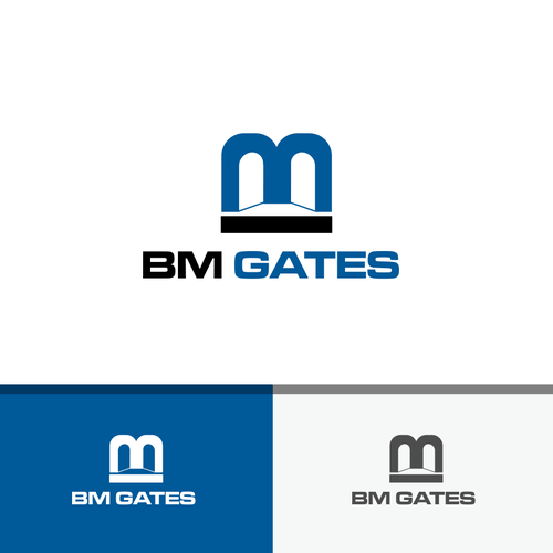 Gate design with the title 'BM Gates'