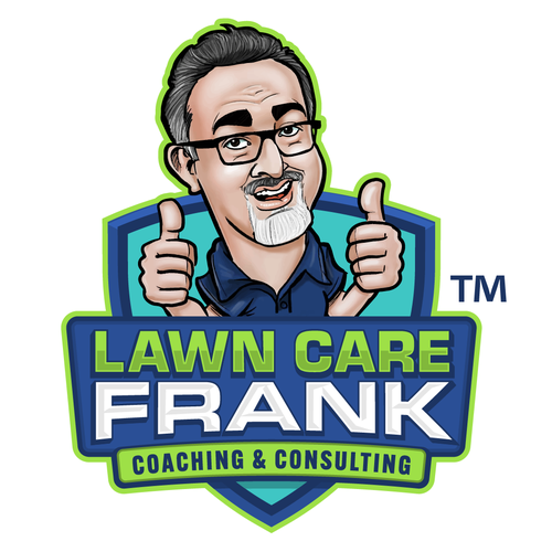 Cleaner logo with the title 'Lawn Care Logo Design'