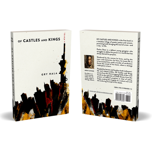 Vintage book cover with the title 'Abstract Book Cover Design for Prohibition-Era Crime Novel'