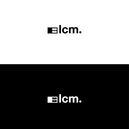 Minimalist brand with the title 'LCM furniture manufacturing'