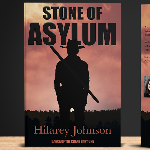 Cowboy book cover with the title 'Western/Asian fantasy'