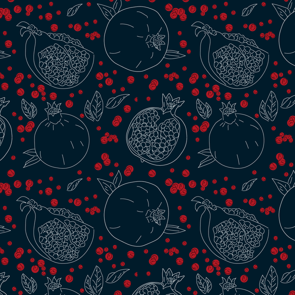 Leaf illustration with the title 'Pattern'
