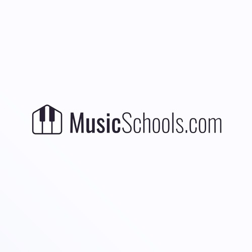 Piano logo with the title 'MusicSchools.com'