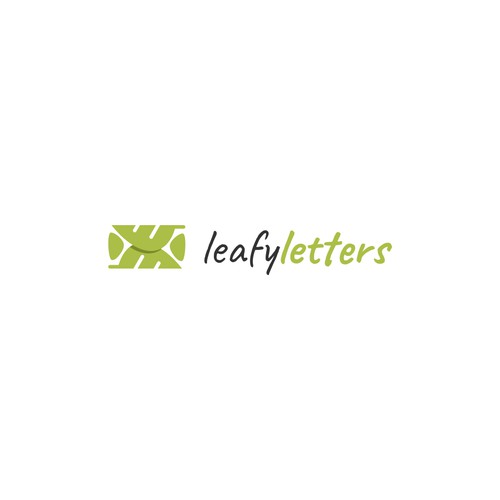 Mail design with the title 'Playful Logo for Leafy Letters'