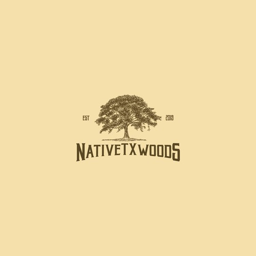 Woods design with the title 'Entry for NativeTXWoods'
