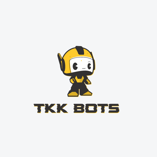 Kawaii logo with the title 'Chibi Robot'