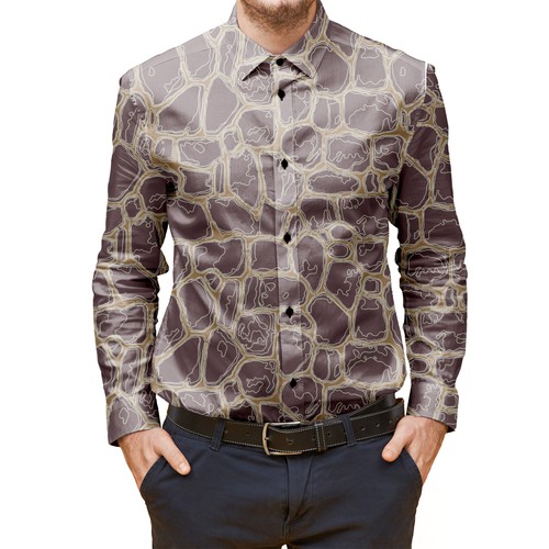 Camouflage design with the title 'camouflage giraffe'