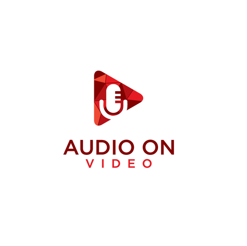 Audio design with the title 'Logo Design Proposal for "Audio on Video".'