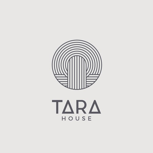 Circle brand with the title 'Minimalistic logo design for Global Community Center'