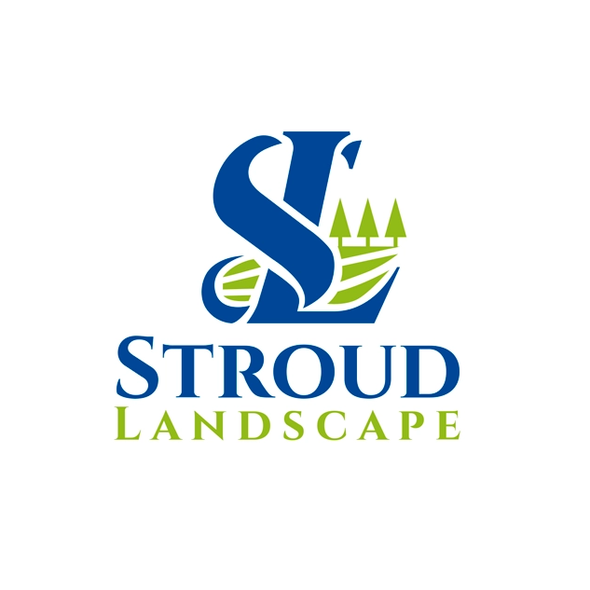 Gardening logo with the title 'Stroud Landscape'