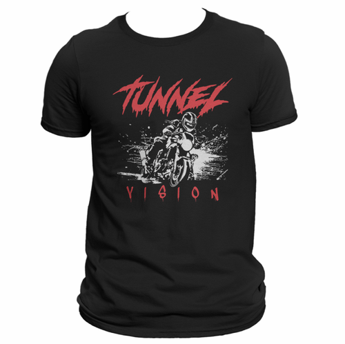 Apparel illustration with the title 'Tunnel Vision'