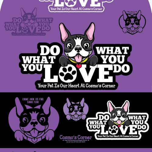 Cute design with the title 'dog business '