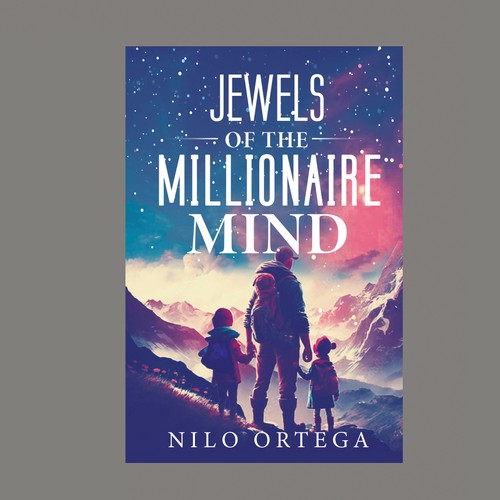 Life coaching design with the title 'Jewels of the millionaire mind'