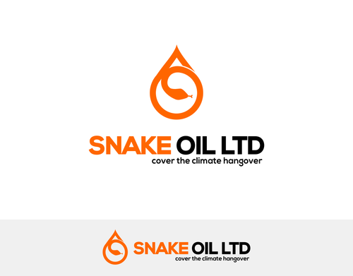 Snake logo with the title 'SNAKE OIL'