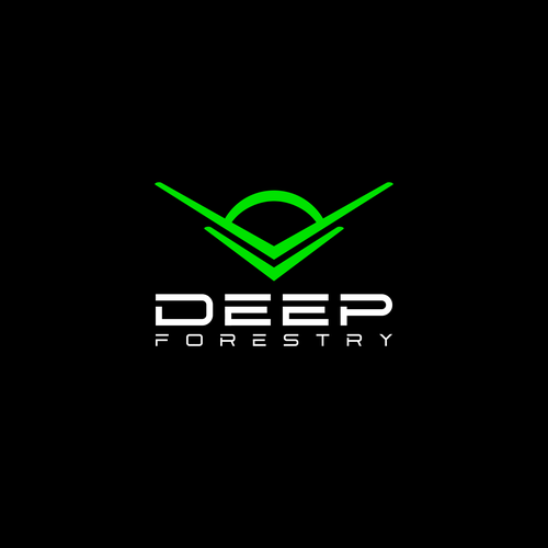 Drone brand with the title 'DEEP FORESTRY'