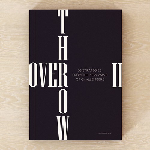 Black and white book cover with the title 'Overthrow II'