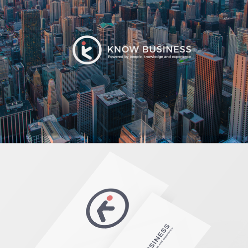 Consulting brand with the title 'Business Logo Design'
