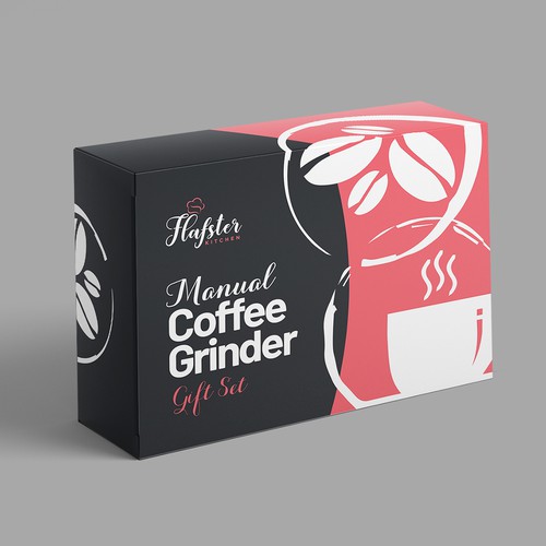 Gift packaging with the title 'Modern Gift Box Design'