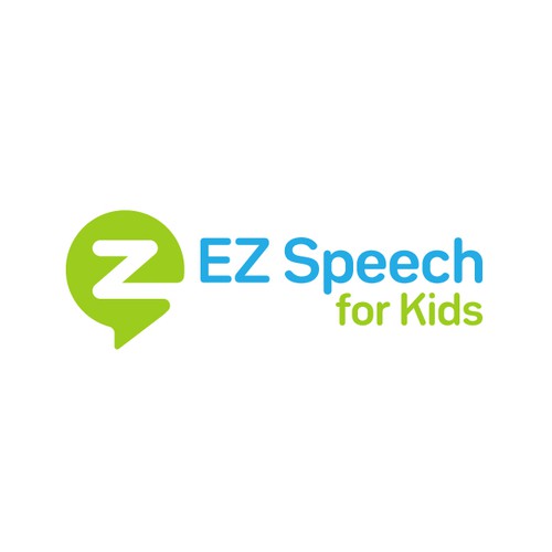 Speech design with the title 'EZ Speech for kids'