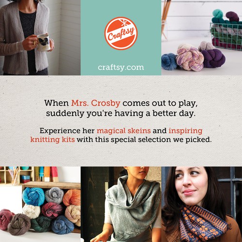 Ad design with the title 'Facebook ad design'