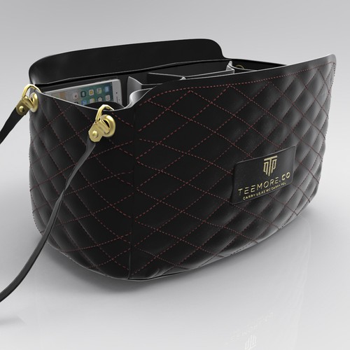 Organizer design with the title 'Handbag organizer'