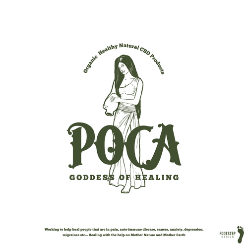 Mother design with the title 'CBD products logo design'