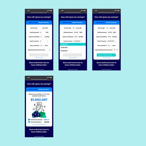 Bank design with the title 'AVAILABLE APP WIDGET Design'