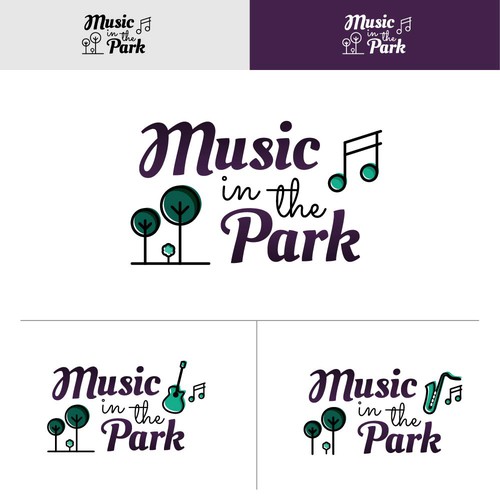 Energetic logo with the title 'Logo design'