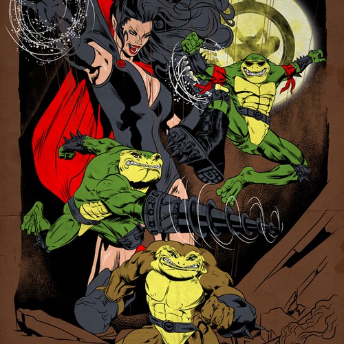 Cartoon t-shirt with the title 'T shirt for Battle Toad game'