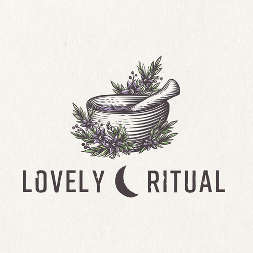 Herbal logo with the title 'Logo design contest entry'