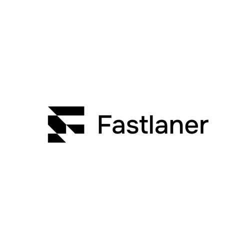 Gem design with the title 'Fastlaner Logo Design'