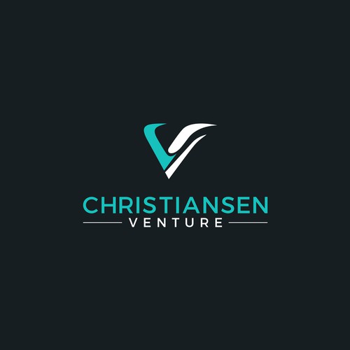 Venture logo with the title 'Logo concept for Sales Management'