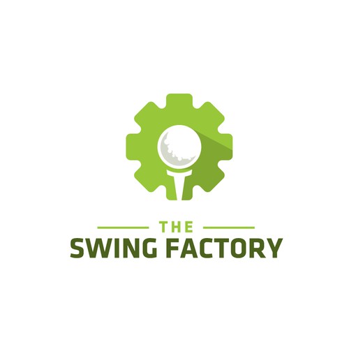Gear design with the title 'Golf Factory Gear'