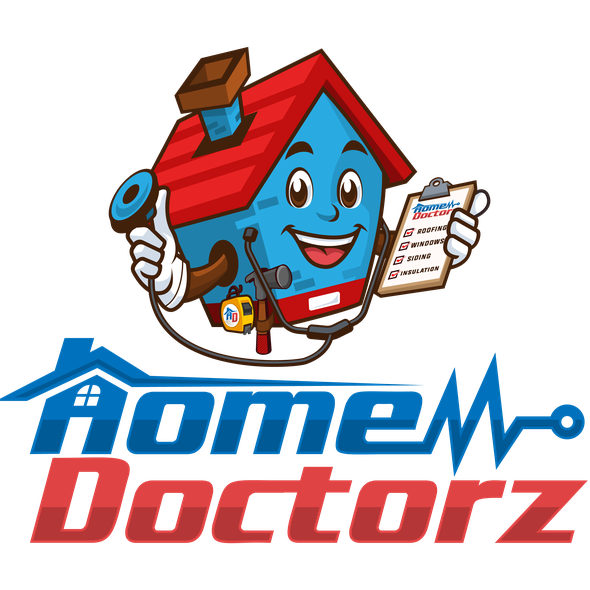 HVAC logo with the title 'New Logo for Home Doctorz'