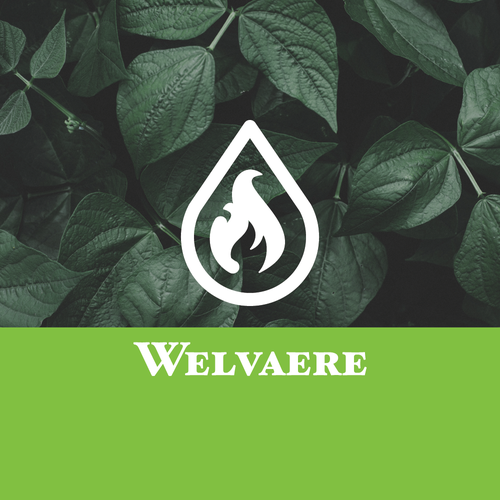 Family brand with the title 'Welvaere - Open flame heated hot tubs & wet saunas '