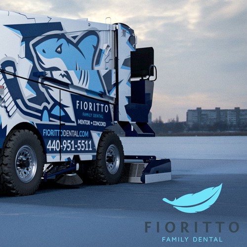 3ds Max design with the title 'Zamboni Wrap'