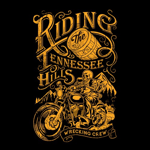 Biker t store shirt designs