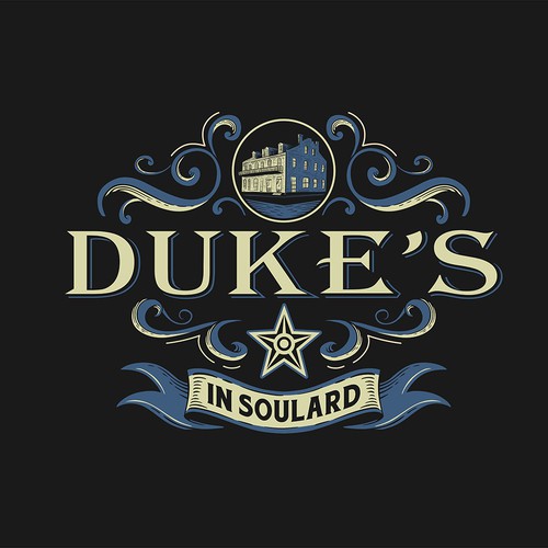 Crest design with the title 'Duke's'