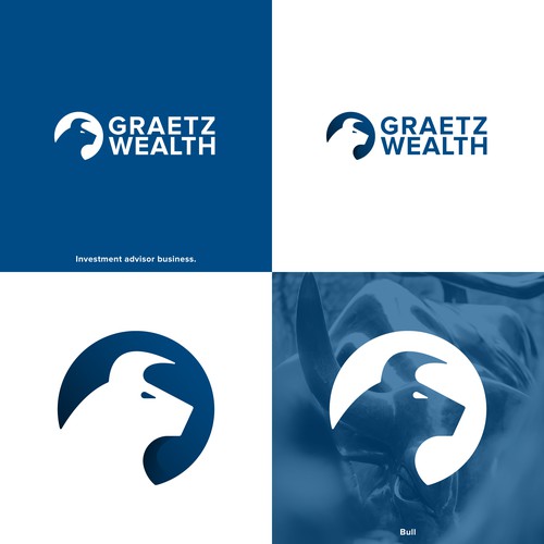 Horn logo with the title 'Bull Logo'