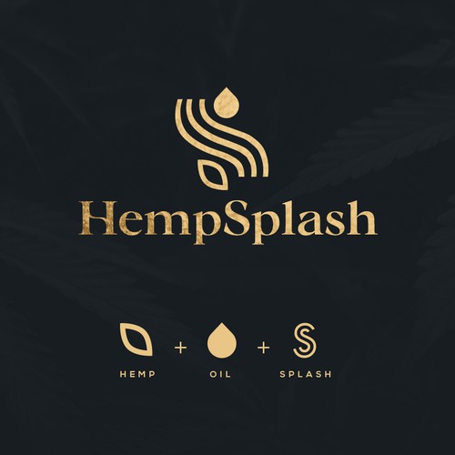 Hemp brand with the title 'Logo for CBD Manufacturing Company'