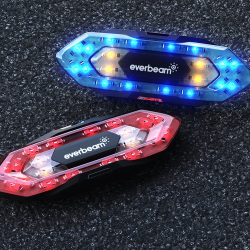 LED lighting design with the title 'Everbeam LED lights'