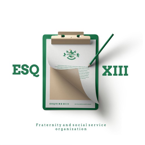 Knight logo with the title 'ESQUIRE XIII'