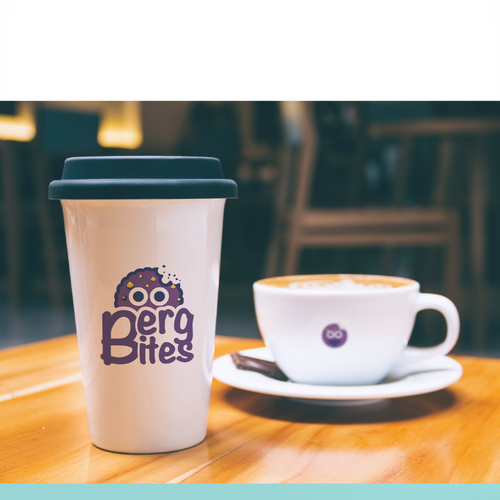 Cookie design with the title 'Super fun and exciting logo for our new food truck.'