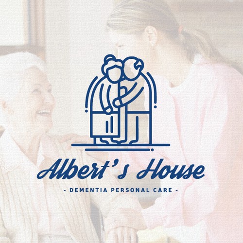 Parent logo with the title 'Simple and Elegant Logo for Dementia Care Home.'