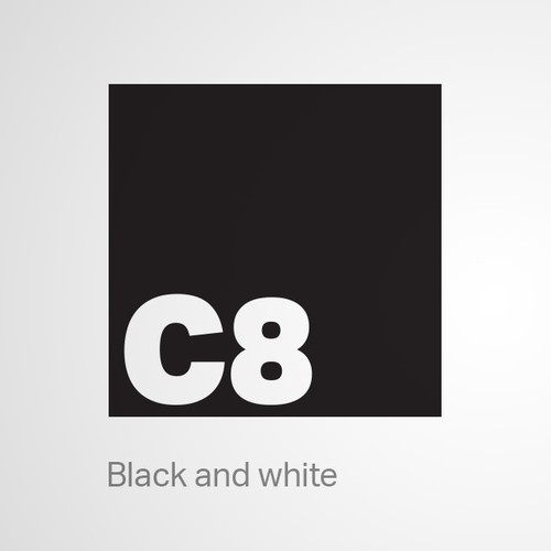 Energetic logo with the title 'Logo concept for C8'