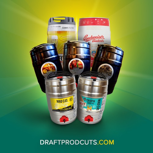 Party design with the title 'Draft Products'