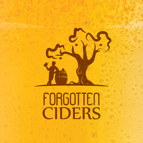 Keyboard design with the title 'Forgotten Ciders'